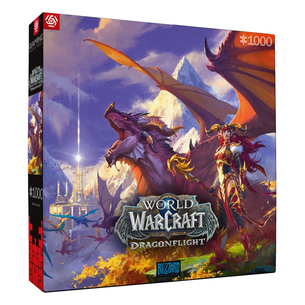 World of Warcraft Gaming Puzzle Dragonflight Alexstrasza (1000 pieces) P041738