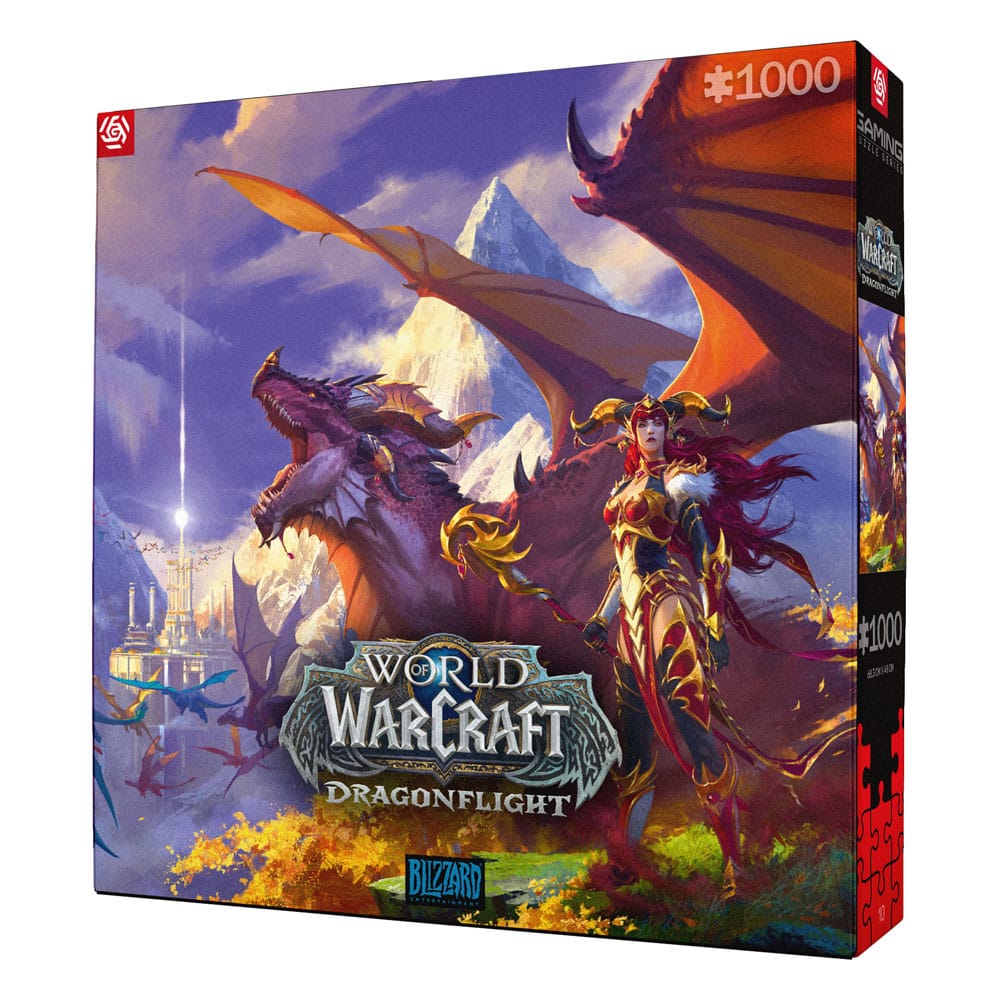 World of Warcraft Gaming Puzzle Dragonflight Alexstrasza (1000 pieces) P041738