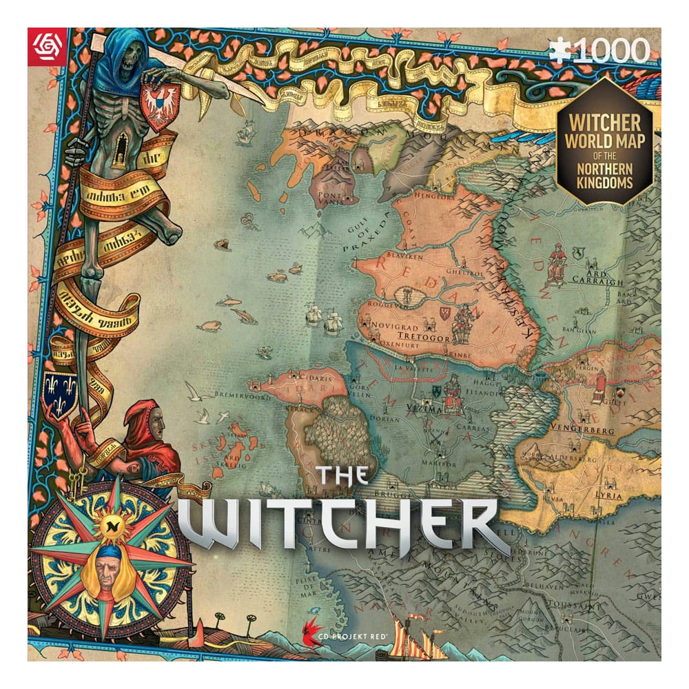 The Witcher 3 Gaming Puzzle The Northern Kingdoms (1000 pieces) P041742