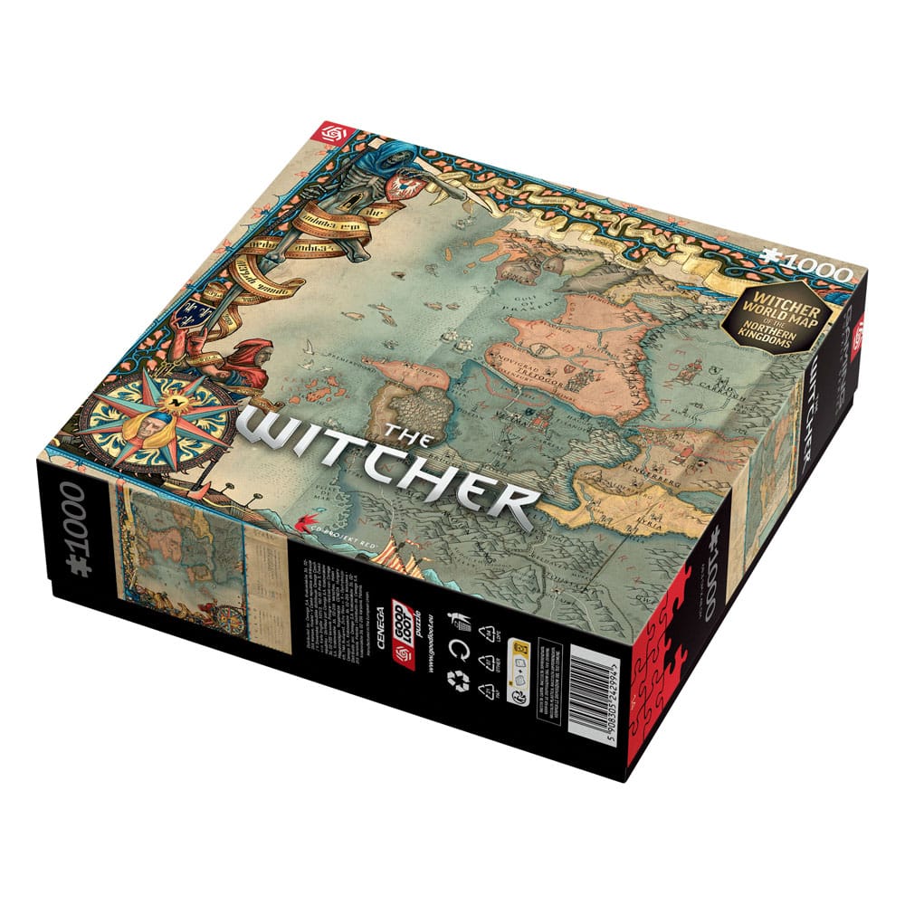The Witcher 3 Gaming Puzzle The Northern Kingdoms (1000 pieces) P041742
