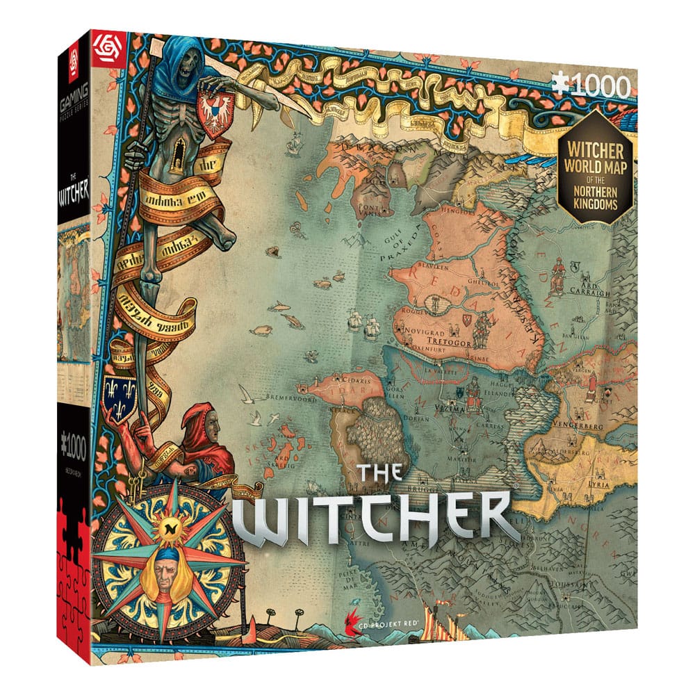 The Witcher 3 Gaming Puzzle The Northern Kingdoms (1000 pieces) P041742