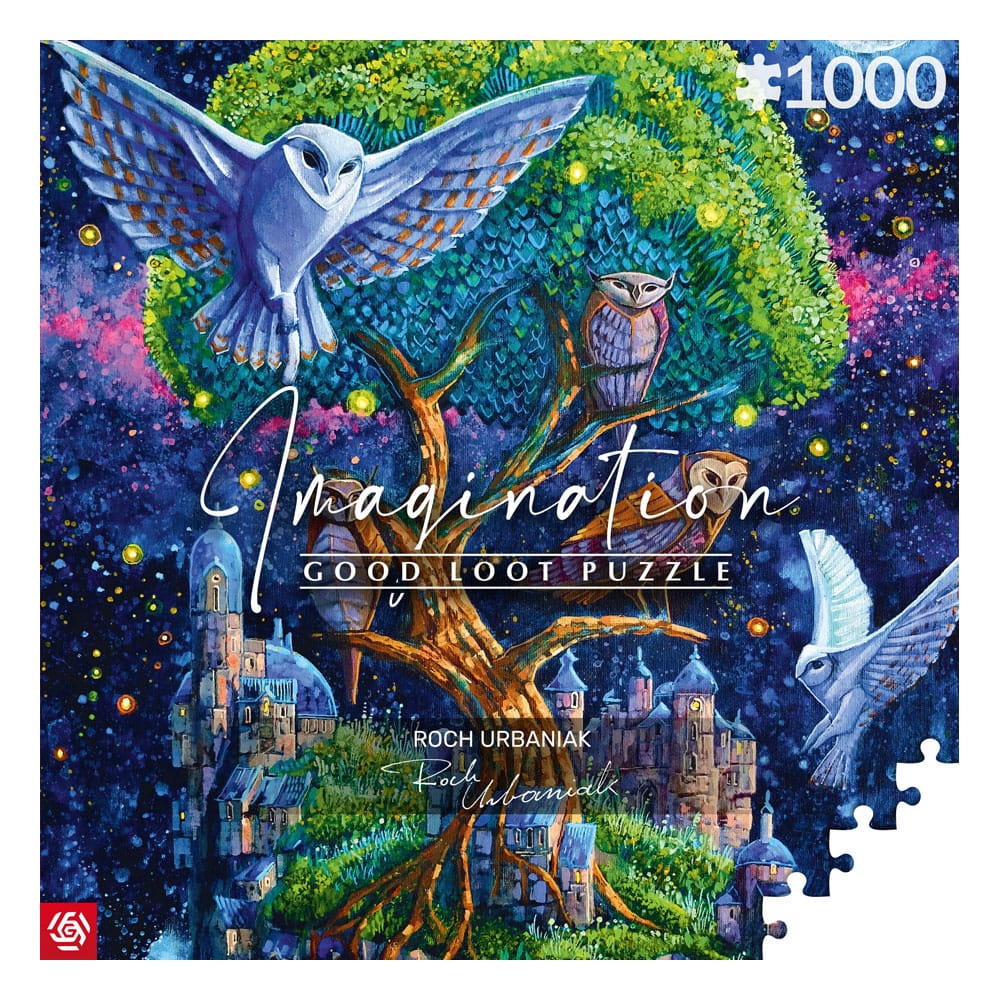 Roch Urbaniak Imagination Puzzle Owl Island / Wyspa Sów (1000 pieces) P041744