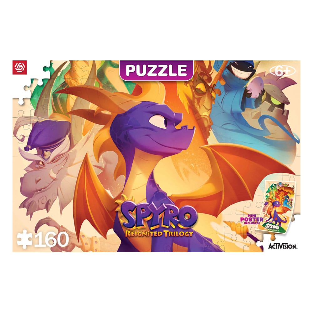 Spyro Reignited Trilogy Kids Puzzle Heroes (160 pieces) P041745