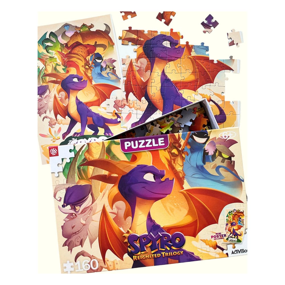Spyro Reignited Trilogy Kids Puzzle Heroes (160 pieces) P041745