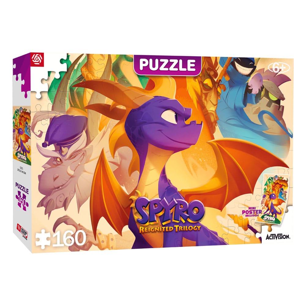 Spyro Reignited Trilogy Kids Puzzle Heroes (160 pieces) P041745
