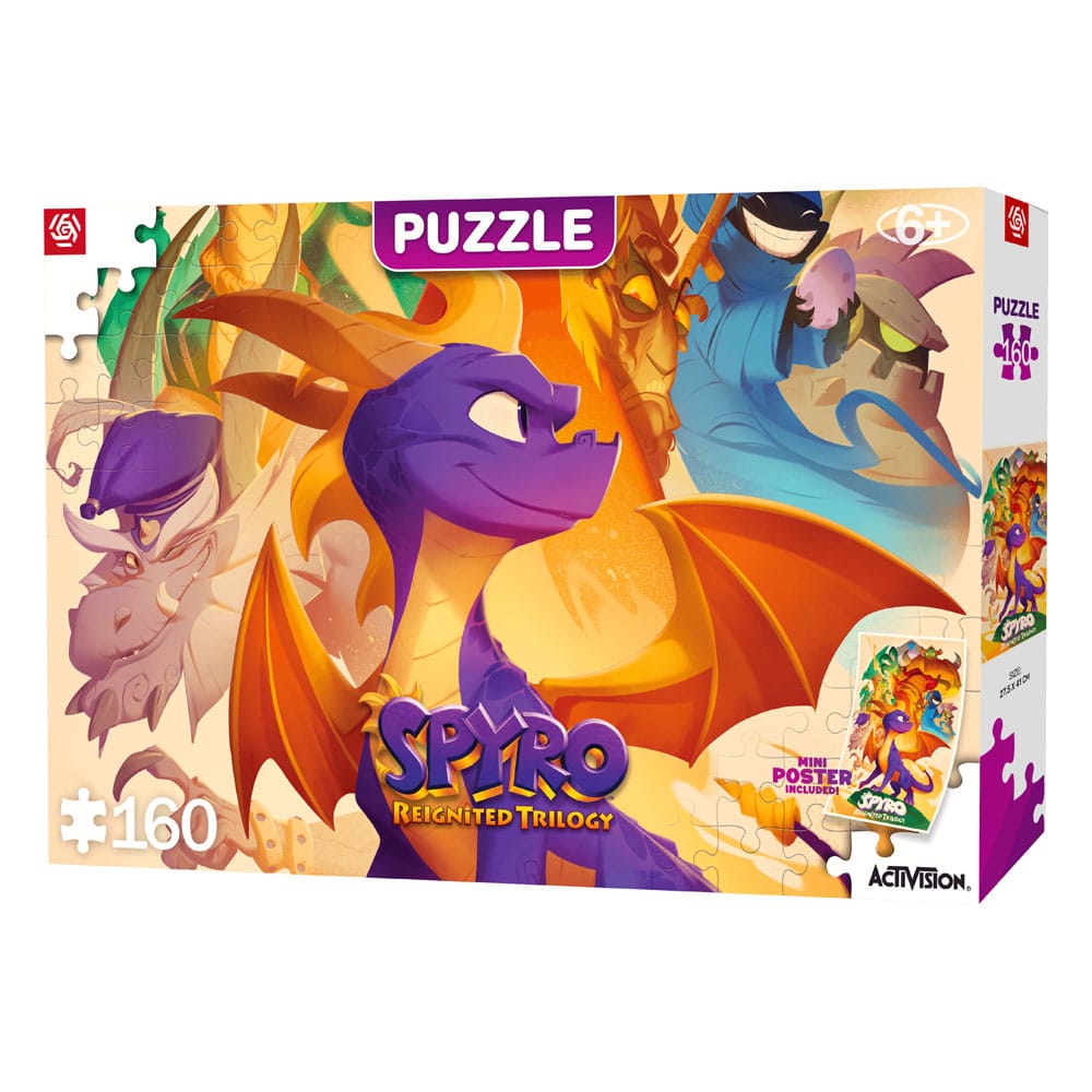 Spyro Reignited Trilogy Kids Puzzle Heroes (160 pieces) P041745