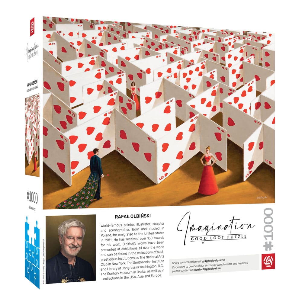 Rafal Olbinski Imagination Puzzle Excessive Meticulousness (1000 pieces) P041755