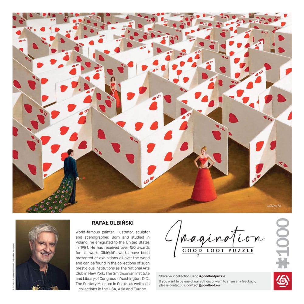Rafal Olbinski Imagination Puzzle Excessive Meticulousness (1000 pieces) P041755