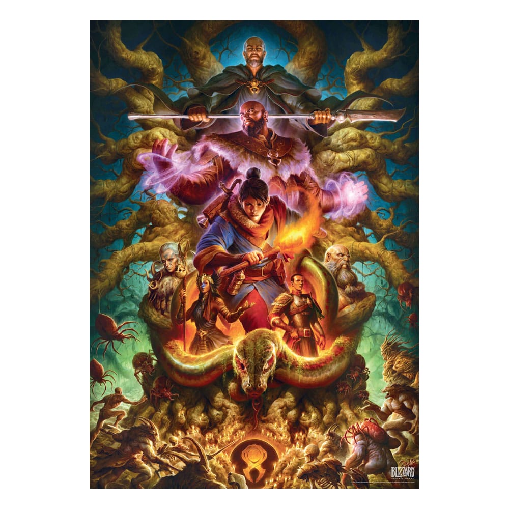 Diablo IV Gaming Puzzle Horadrim (1000 pieces) P041770