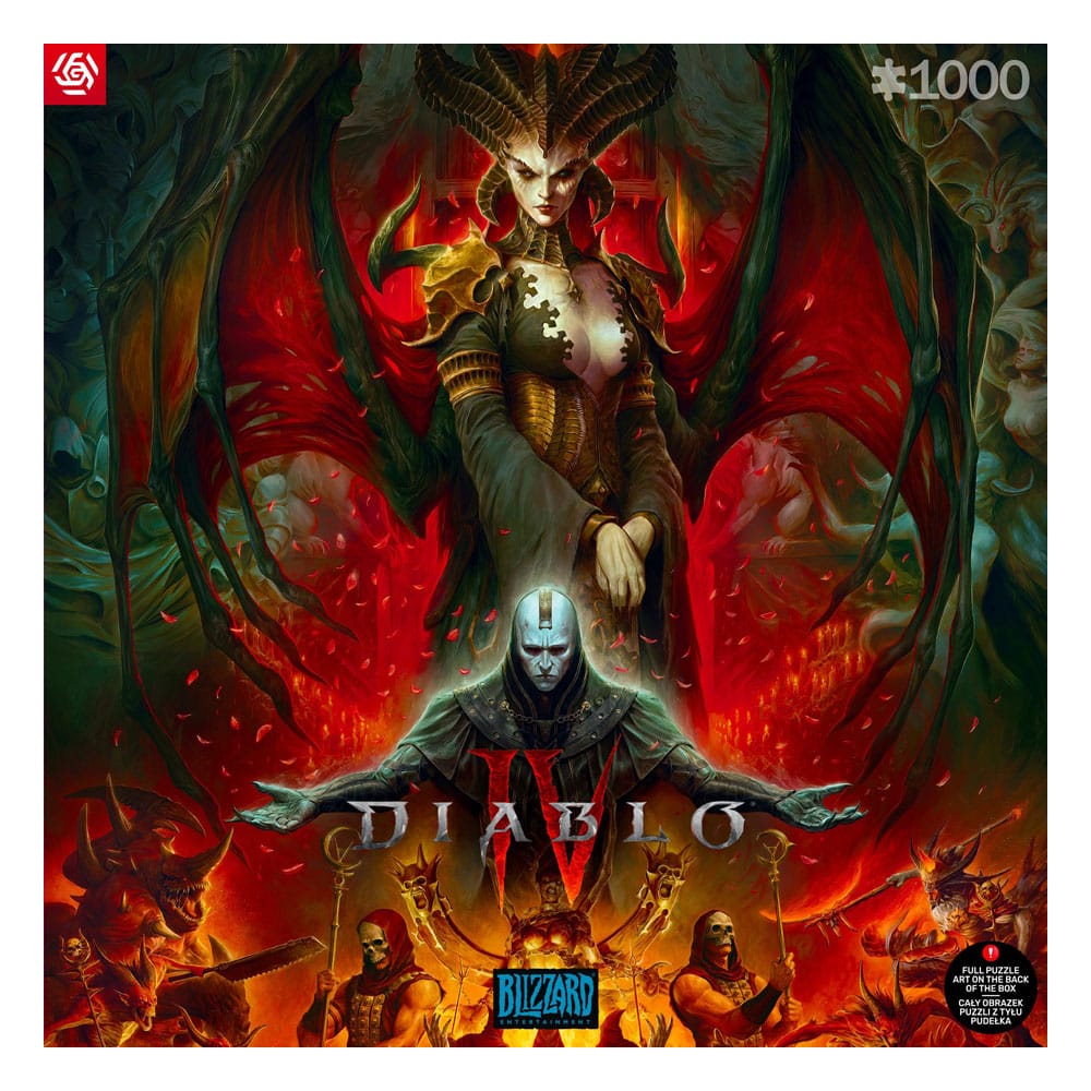 Diablo IV Gaming Puzzle Lilith Composition (1000 pieces) P041772