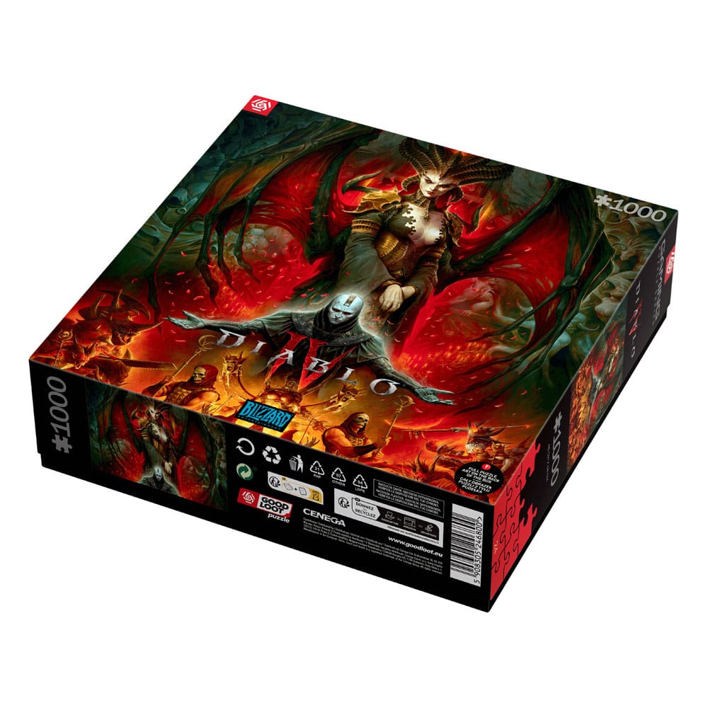 Diablo IV Gaming Puzzle Lilith Composition (1000 pieces) P041772