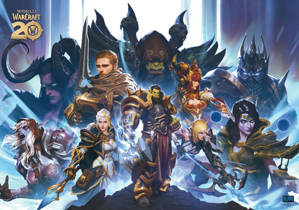 World of Warcraft Puzzle 20th Anniversary (1000 pieces) P041805