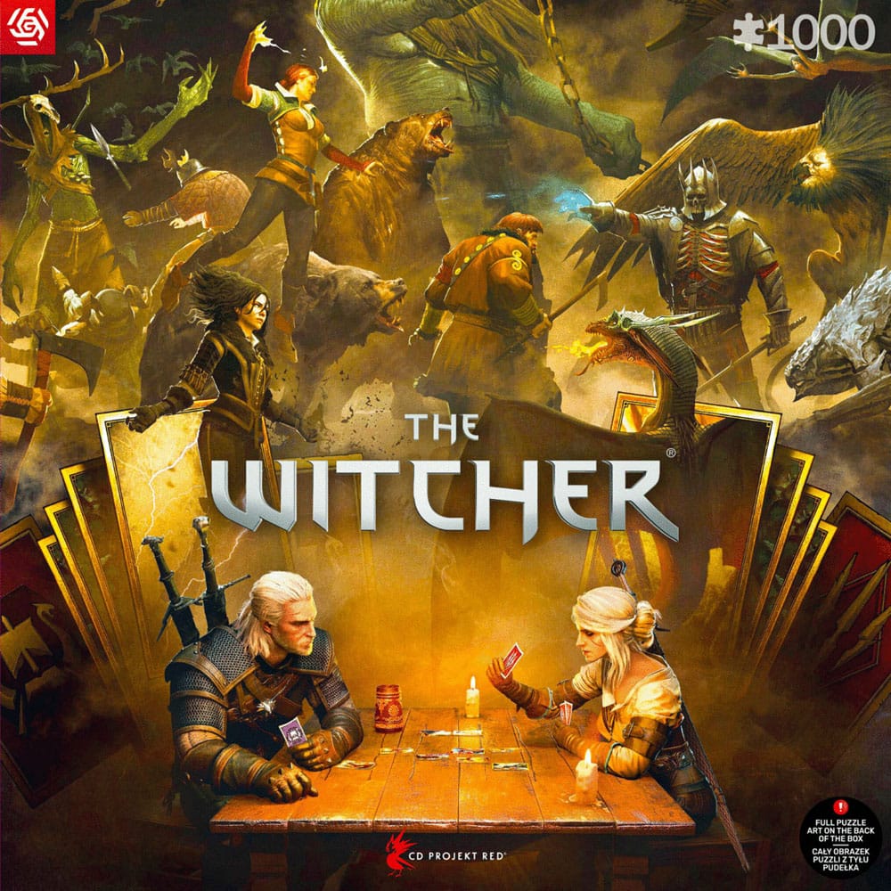The Witcher Puzzle Playing Gwent (1000 pieces) P041806