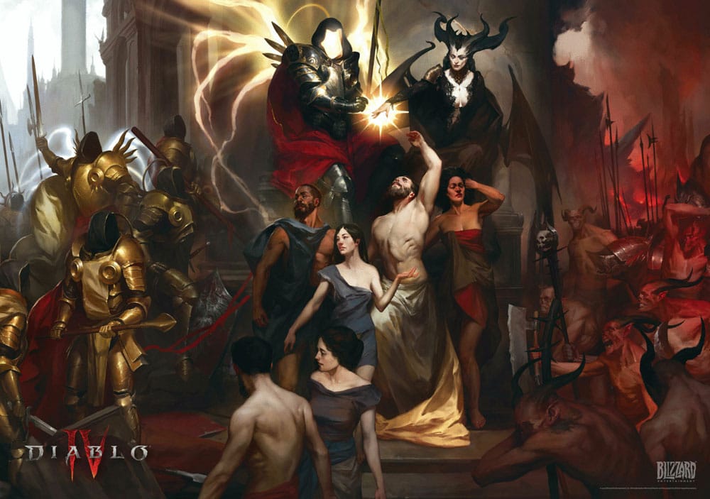 Diabo IV Puzzle Birth of Nephalem (1000 pieces) P041807