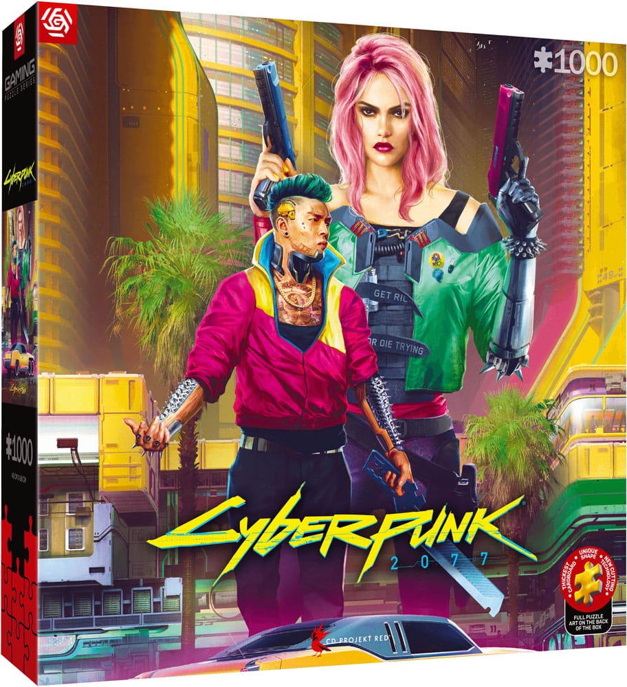 Cyberpunk 2077 Puzzle Kitsch Style (1000 pieces) P041810