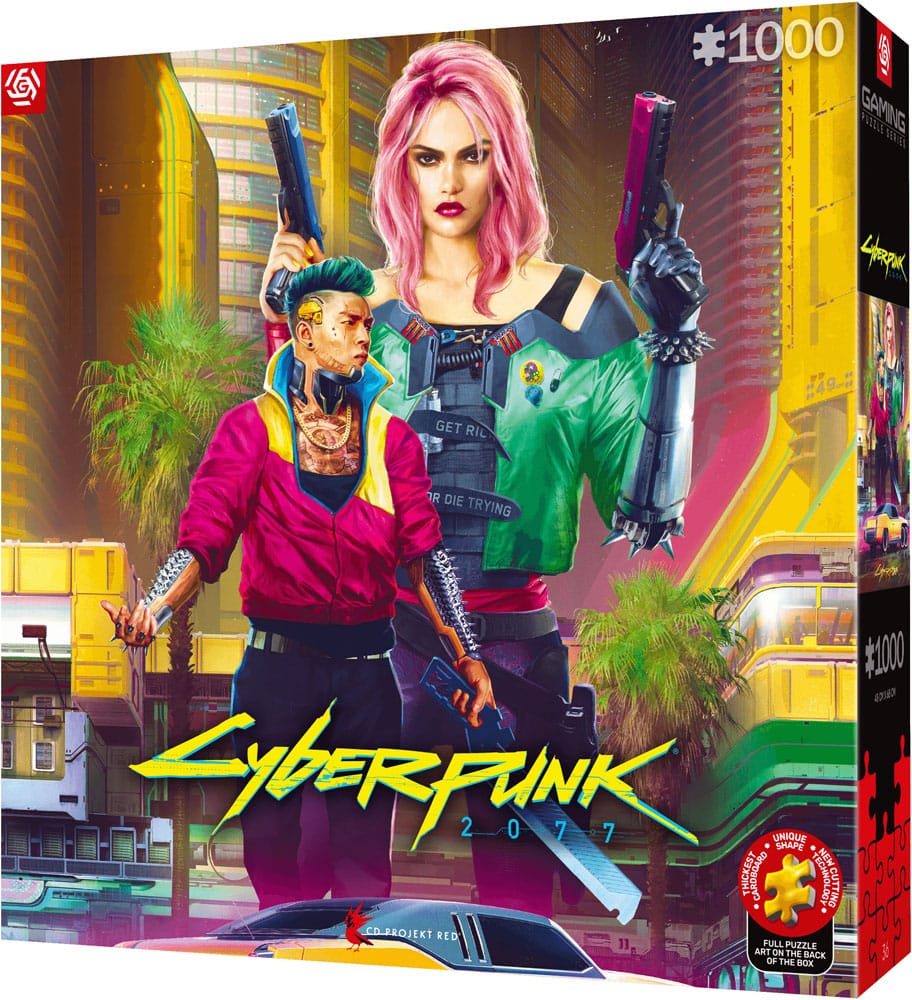 Cyberpunk 2077 Puzzle Kitsch Style (1000 pieces) P041810