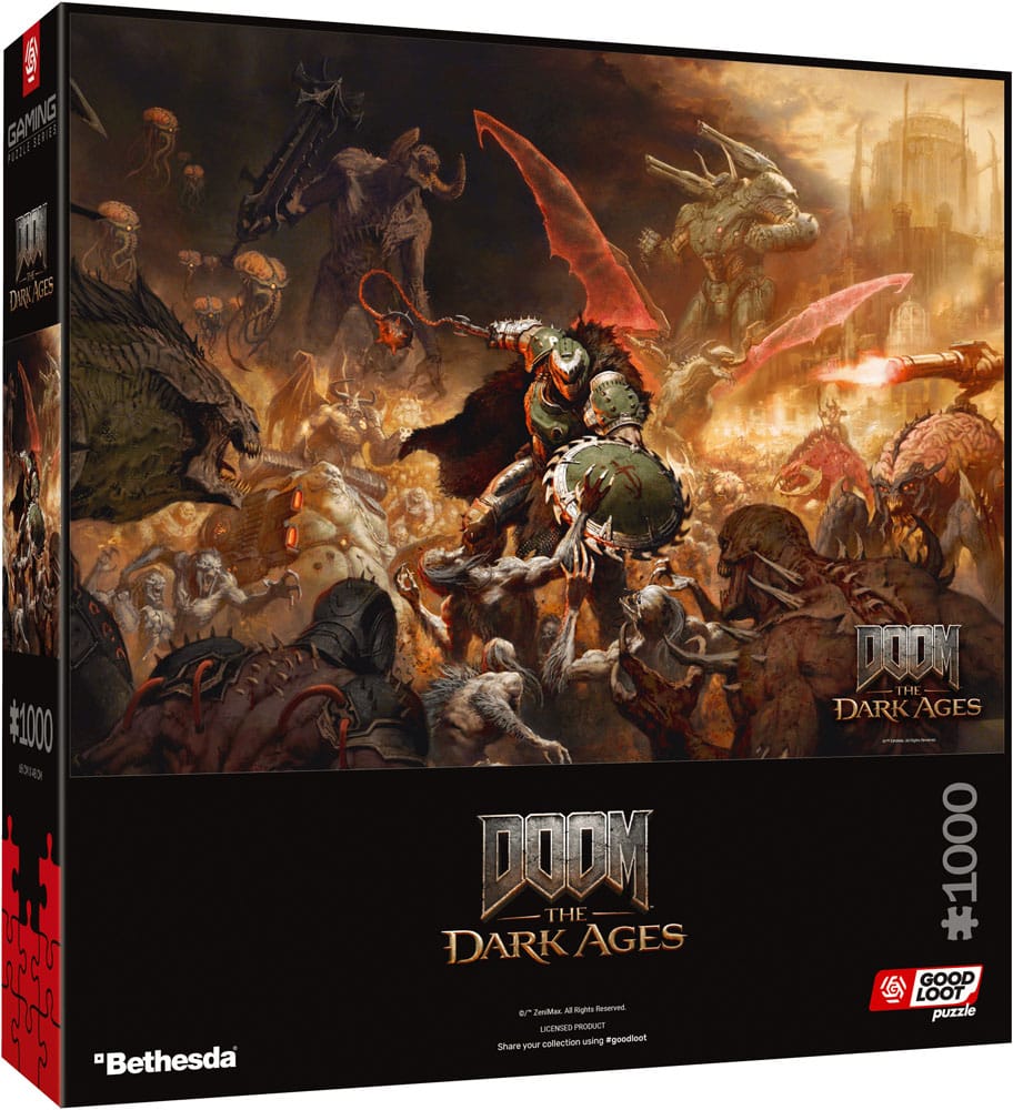 Doom The Dark Ages Puzzle Slayer's Rag (1000 pieces) P041812