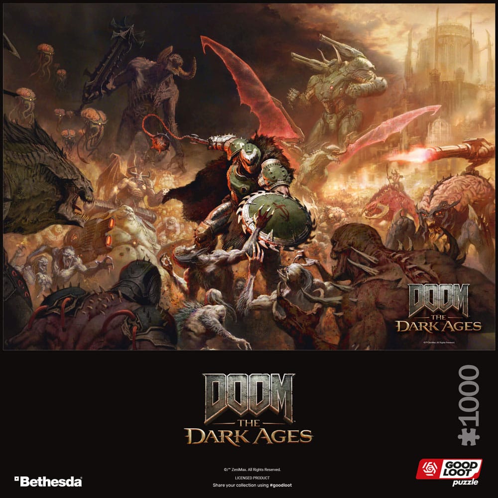 Doom The Dark Ages Puzzle Slayer's Rag (1000 pieces) P041812