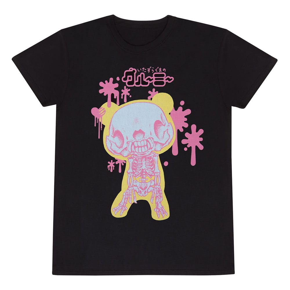 Gloomy Bear T-Shirt Painted Skeleton Size M P072308