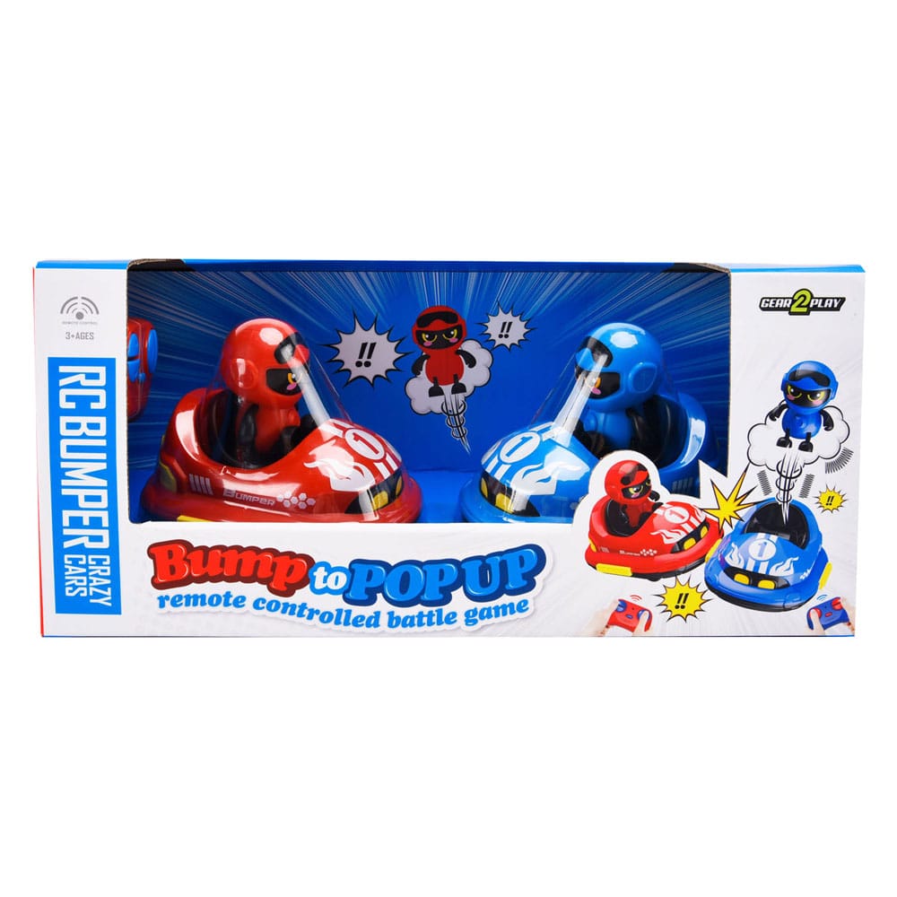 Gear2Play Radio-controlled RC Battle Bumper Bump Cars P066538
