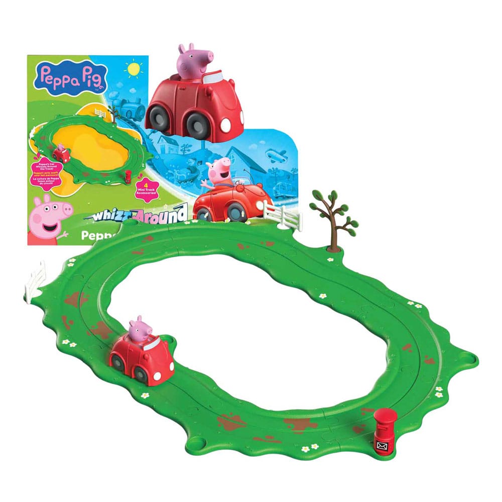 Peppa Pig Whizz Around Peppa's Little Red Car Set P066544