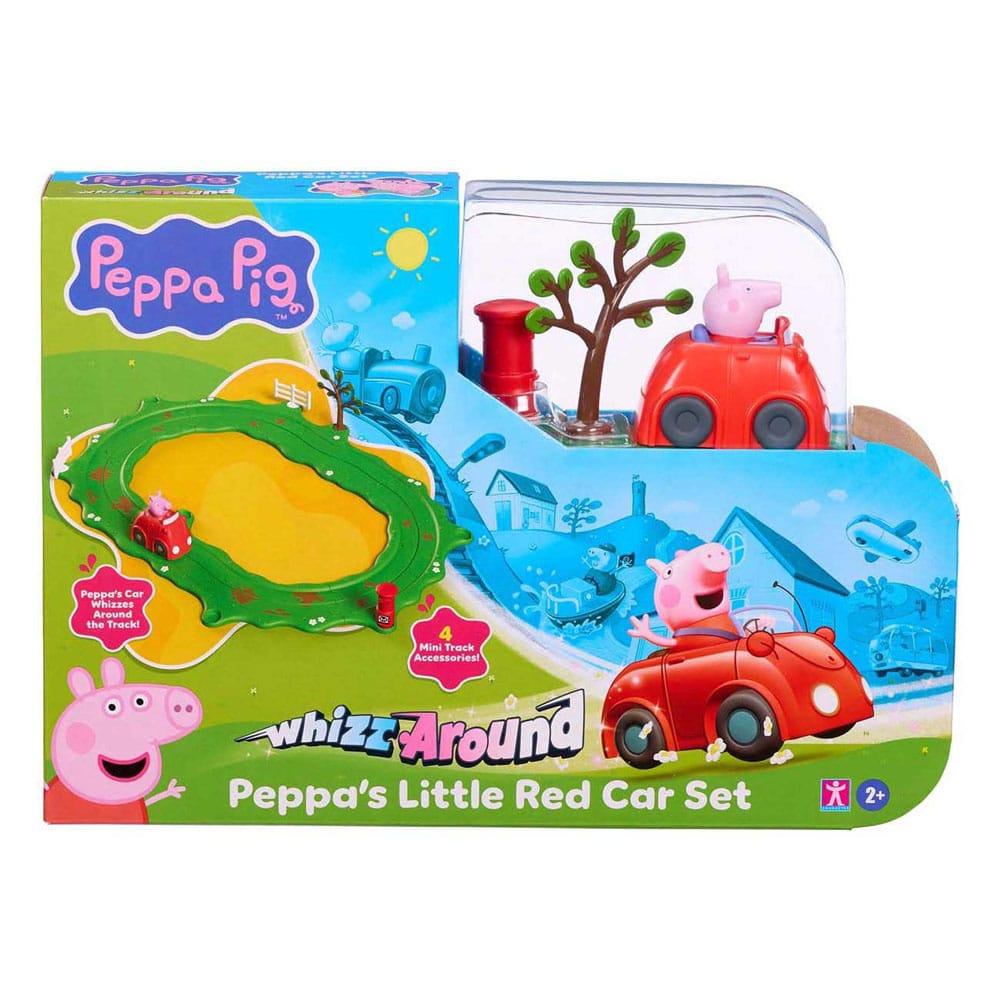 Peppa Pig Whizz Around Peppa's Little Red Car Set P066544