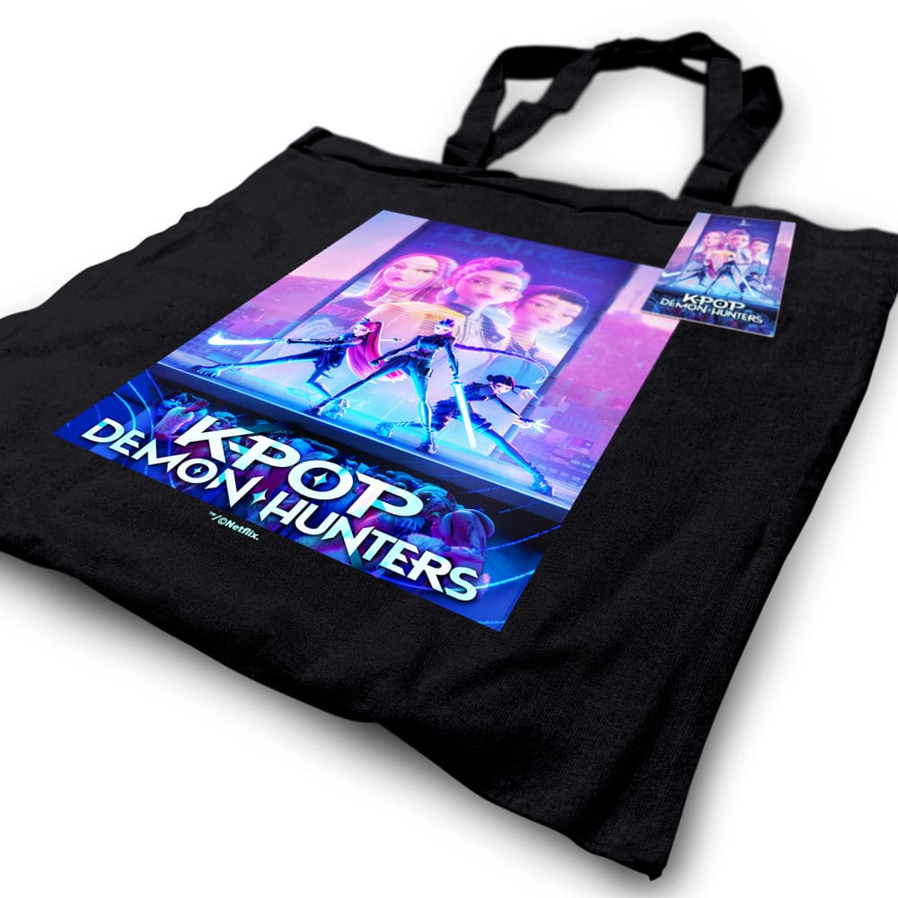 KPop Demon Hunters Tote Bag Movie Key Art P041843
