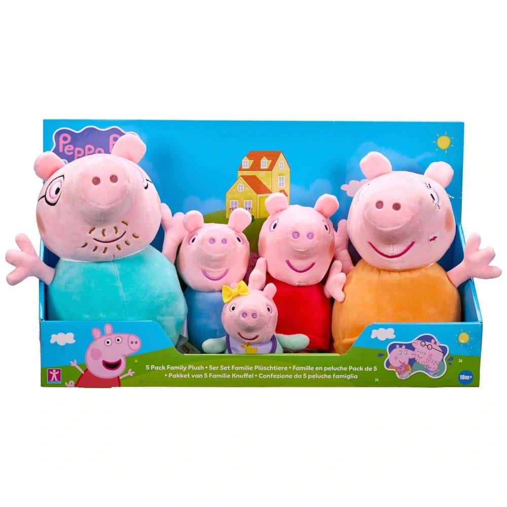 Peppa Pig Plush figures 5er Pack P066547