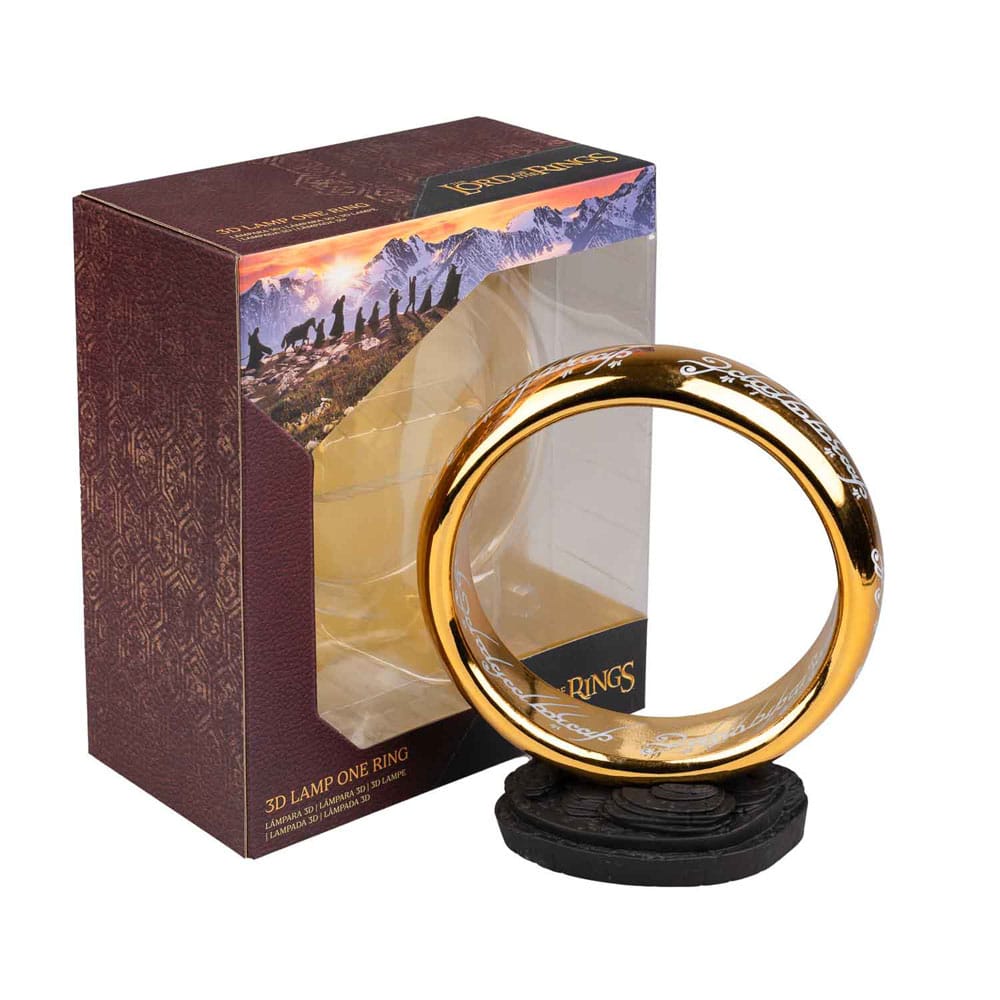 The Lord of the Rings Lamp with USB-C One Ring P069346
