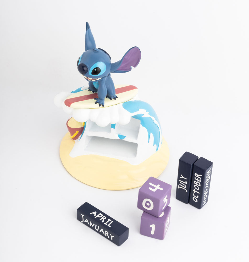Stitch 3D perpetual Calendar Surfer P068917