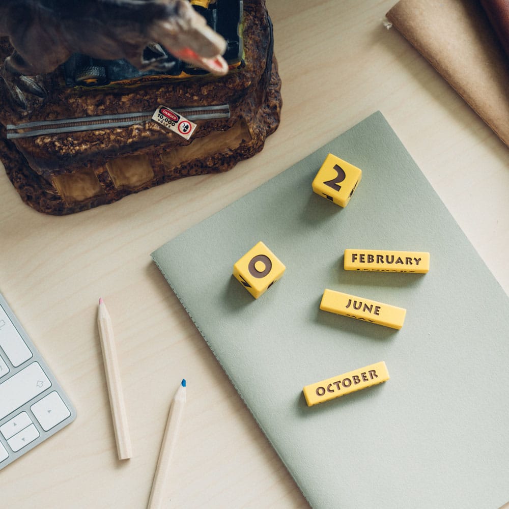 Jurassic Park 3D perpetual Calendar P068923