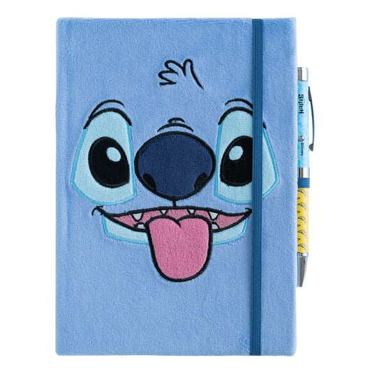 Stitch Premium Plush Notebook A5 with pen Tropical P069321