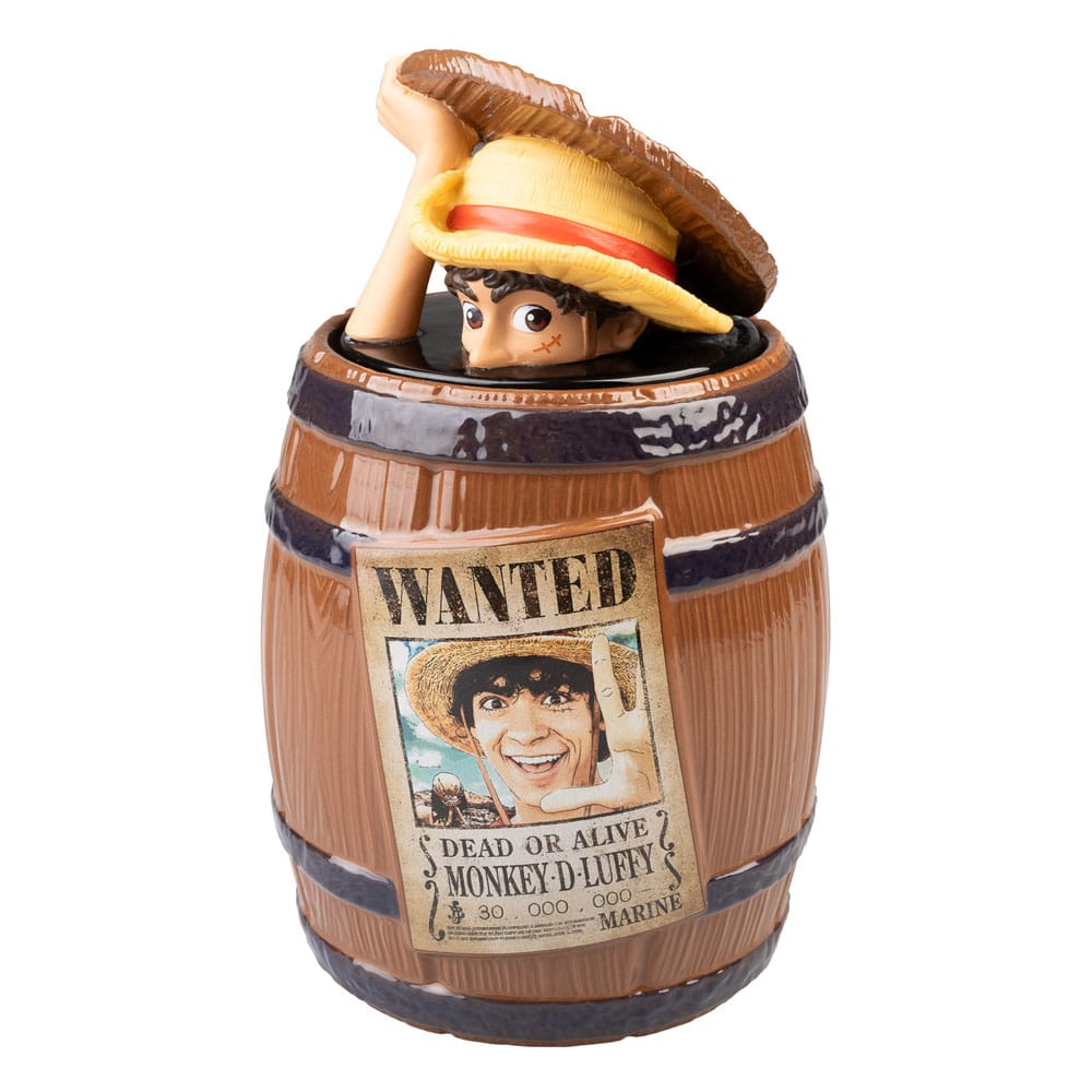 One Piece Cookie Jar Wanted Monkey D. Luffy P069054