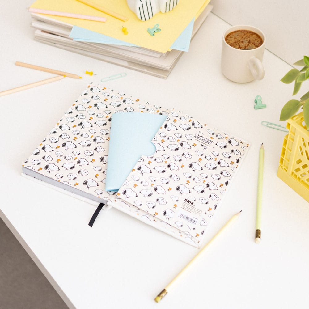 Peanuts Premium Plush Notebook A5 Snoopy P069325