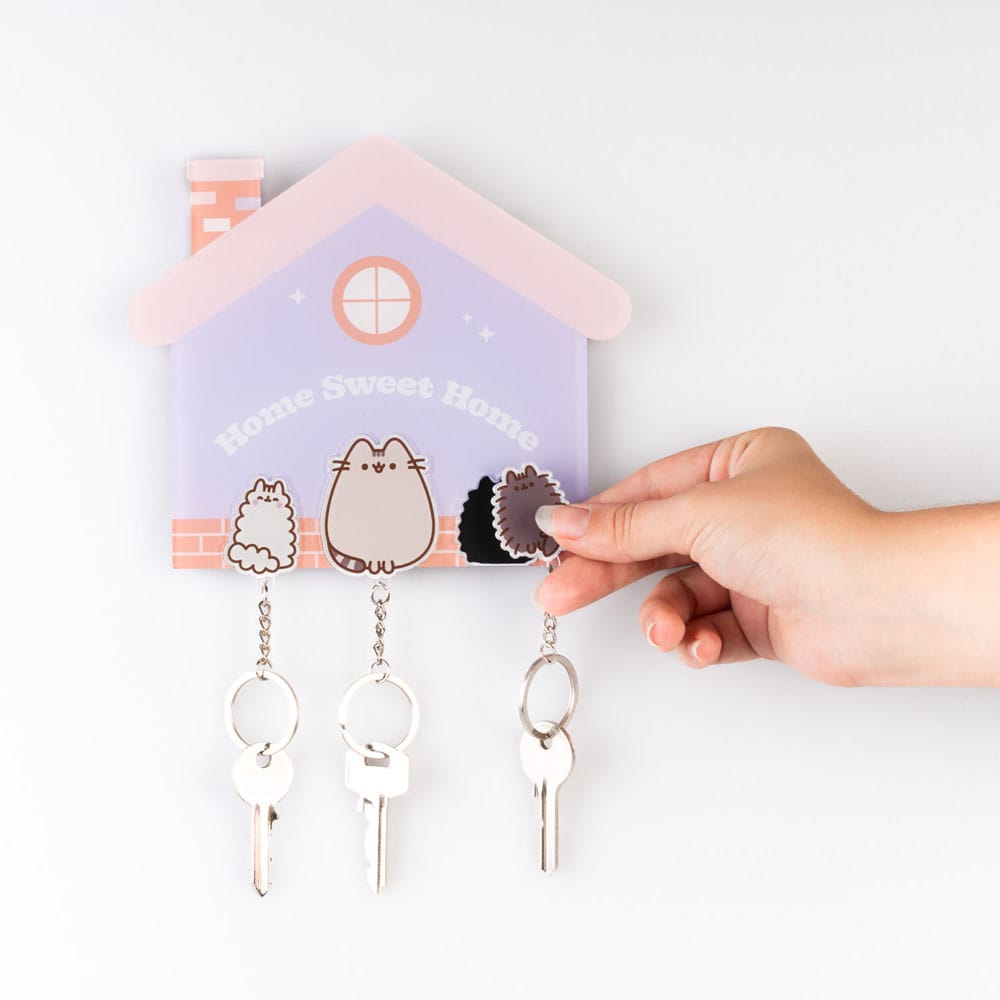 Pusheen Key rack incl. 3 key rings P069300