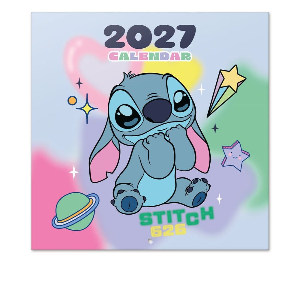 Disney Stitch 2027 Wall Calendar 30 x 30 cm P074883