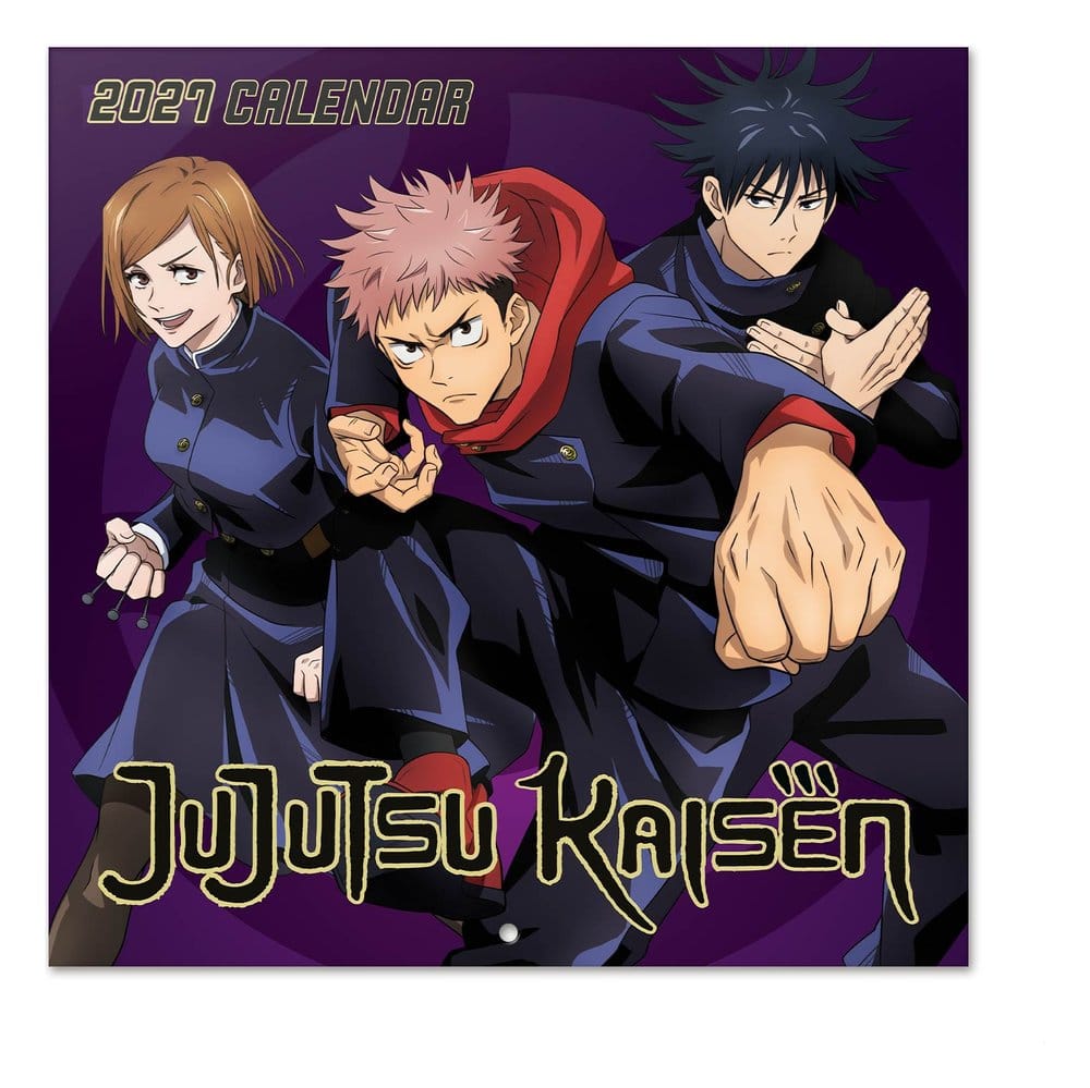 Jujutsu Kaisen Wall Calendar 2027 30x30 cm P074888