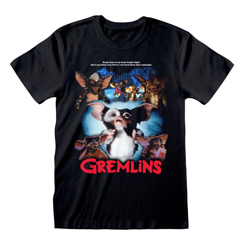 Gremlins T-Shirt Retro Poster Style  Size XL P041939