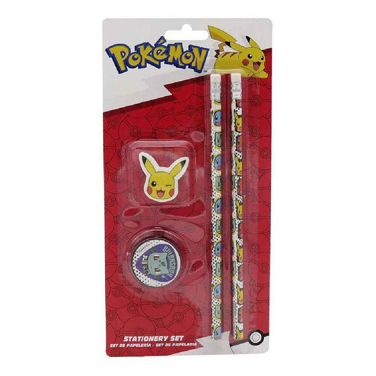 Pokemon stationery set 4 pieces