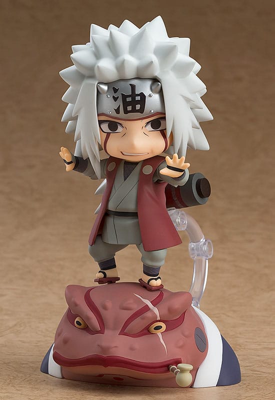 NARUTO SHIPPUDEN NENDOROID PVC ACTION FIGURE JIRAIYA & GAMABUNTA SET (RE-RUN) 10 P042088