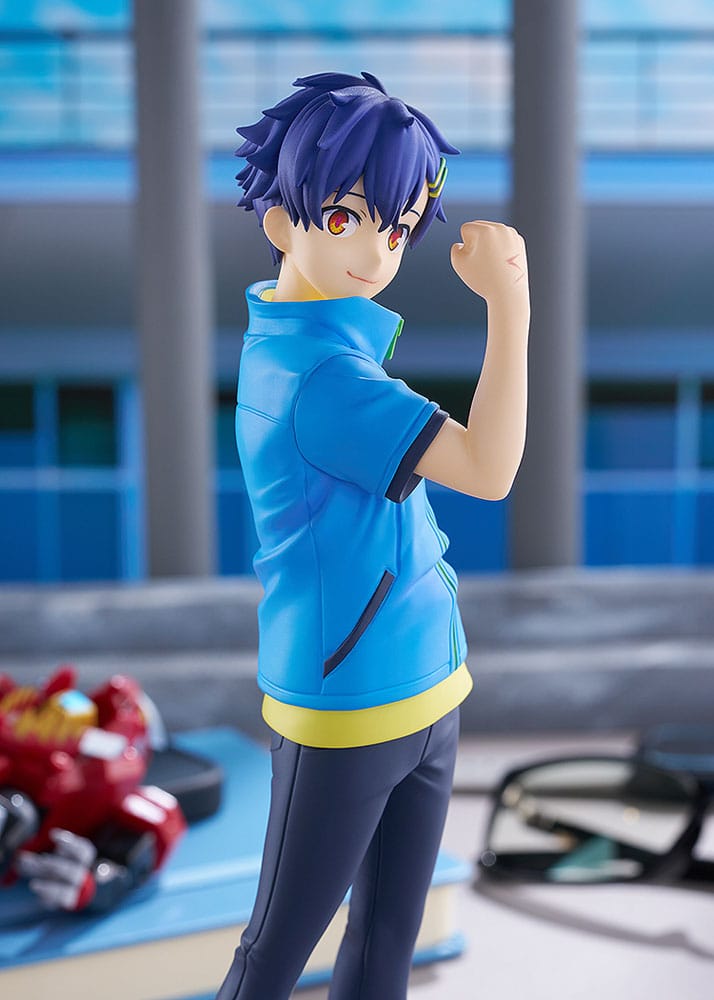 Gridman Universe Pop Up Parade PVC Statue Yomogi Asanaka L Size 23 cm P042128