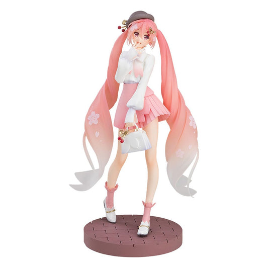 Character Vocal Series 01: Hatsune Miku Pop Up Parade PVC Statue Sakura Miku: Hanami Outfit Ver. 23 cm P042153