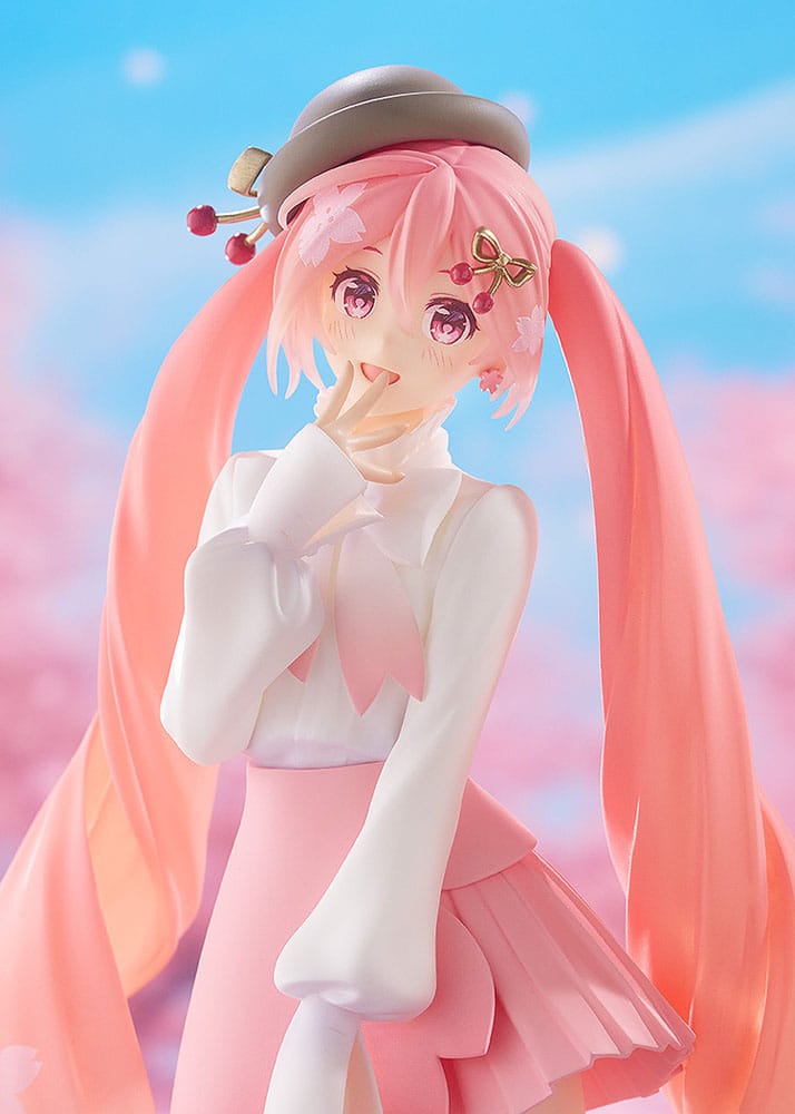 Character Vocal Series 01: Hatsune Miku Pop Up Parade PVC Statue Sakura Miku: Hanami Outfit Ver. 23 cm P042153