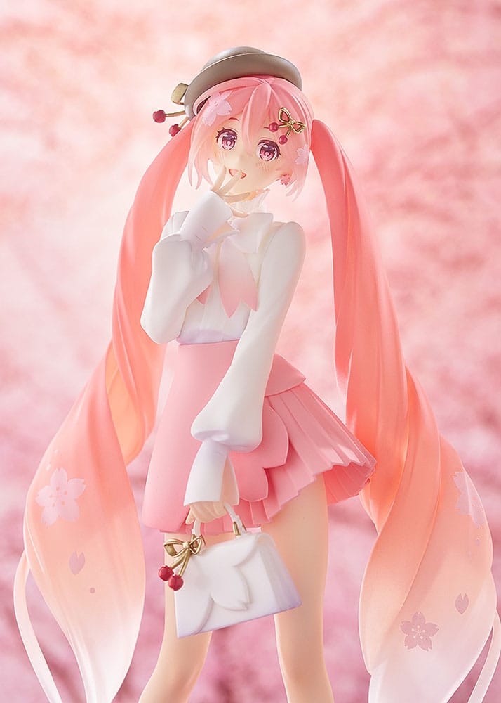 Character Vocal Series 01: Hatsune Miku Pop Up Parade PVC Statue Sakura Miku: Hanami Outfit Ver. 23 cm P042153