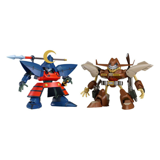 Hao Taikei Ryu Knight Moderoid Plastic Model Kit Collection Series: 3 Hayatmaru & Delingar 10 cm P042221
