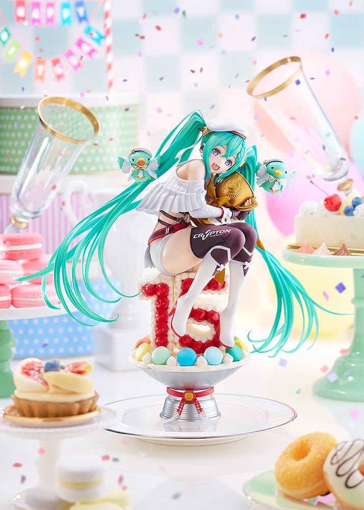 Hatsune Miku Characters PVC Statue 1/6 Racing Miku: 2023 - 15th Anniversary Ver. 26 cm P042388