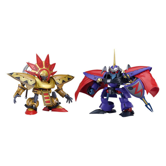 Hao Taikei Ryu Knight Moderoid Plastic Model Kit Collection Series: 4 Shinebaram & Steru 10 cm P042393