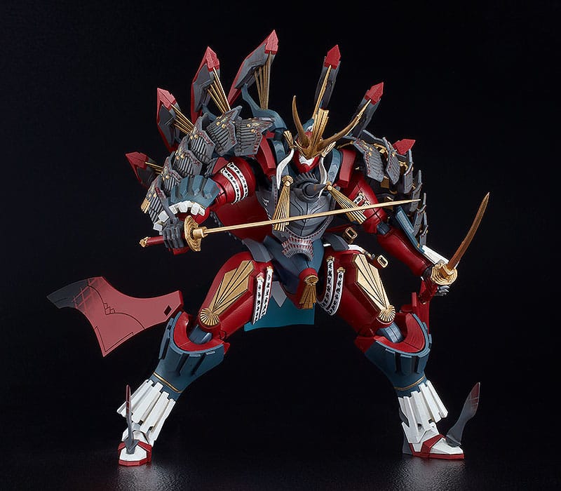 Full Metal Daemon Muramasa Moderoid Plastic Model Kit Third-generation Seishuusengou Uemon-no-jou Muramasa 16 cm (re-run) P069330