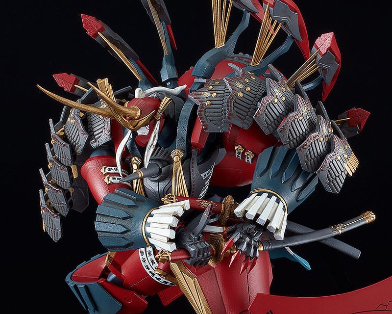 Full Metal Daemon Muramasa Moderoid Plastic Model Kit Third-generation Seishuusengou Uemon-no-jou Muramasa 16 cm (re-run) P069330