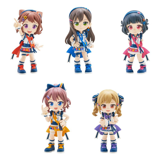 BanG Dream! Poppin'Party PalVerse PVC Figures 9 cm Assortment (6) P069219